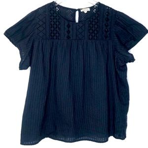 WOMANS ELLA MOSS POPLIN TOP